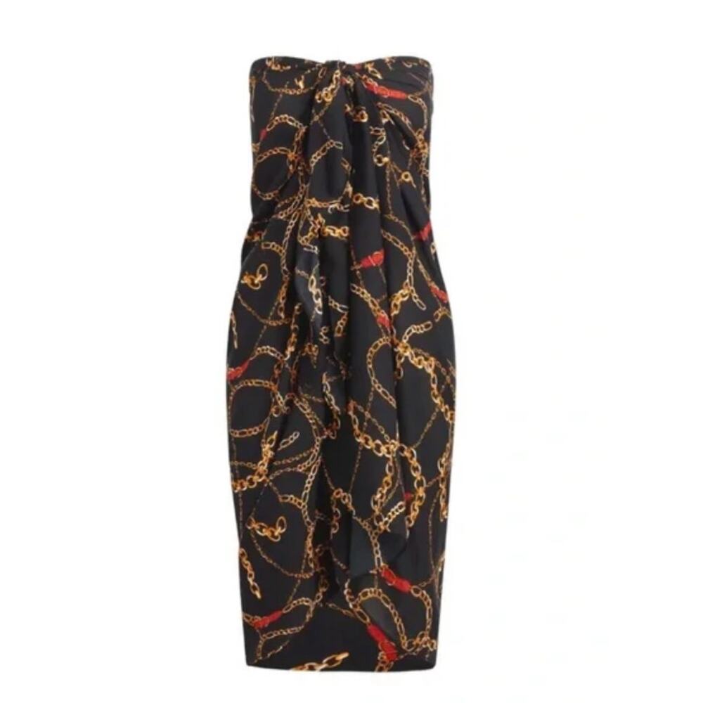 $148 Walter Baker Paradise Sarong Ibiza Chain O/S NWT - Picture 4 of 5